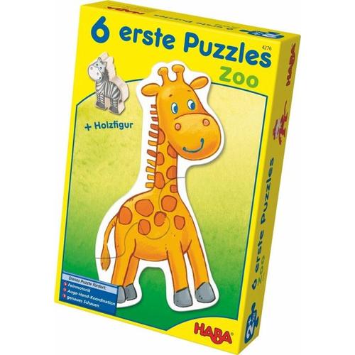 6 erste Puzzles - Zoo (Kinderpuzzle) - HABA Sales GmbH & Co. KG