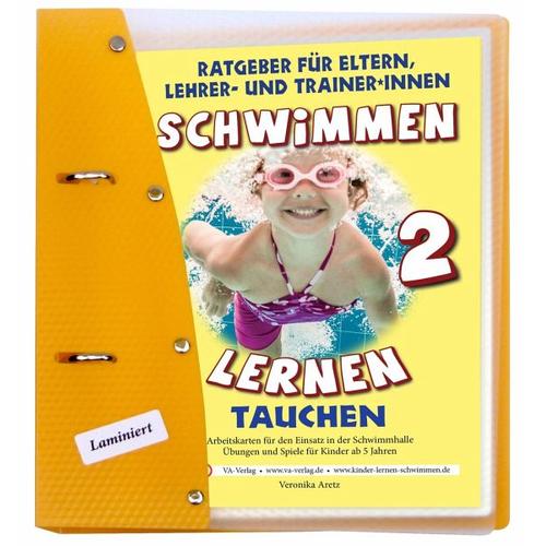 Schwimmen lernen 02. Tauchen. Laminiert