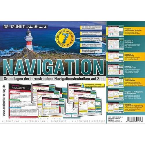 Tafel-Set Navigation, 7 Info-Tafeln – Michael Schulze