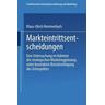 Markteintrittsentscheidungen - Klaus-Ulrich Remmerbach
