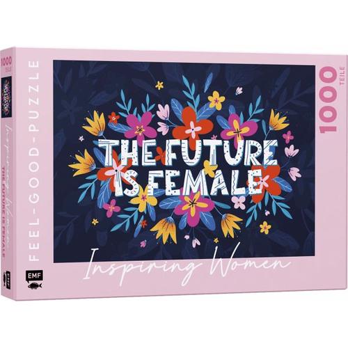 Feel-good-Puzzle 1000 Teile - INSPIRING WOMEN: The Future is female - Edition Michael Fischer