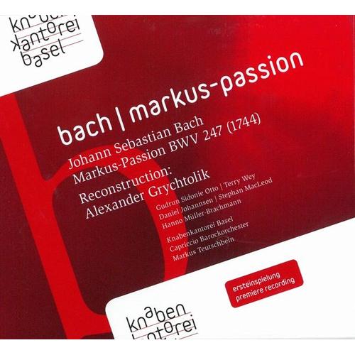 Markus-Passion (CD, 2015) – Johann Sebastian Bach