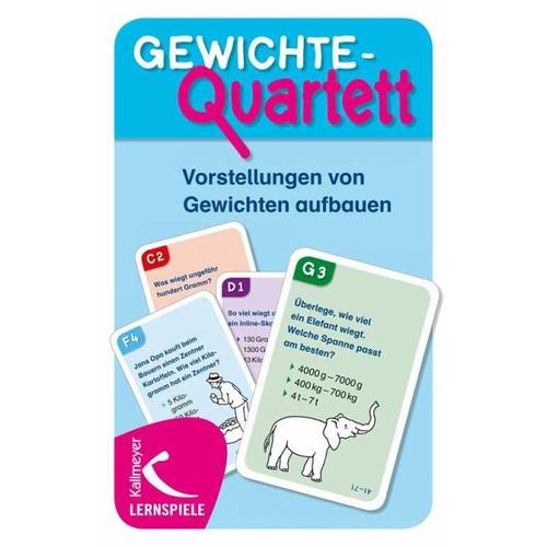 Gewichte-Quartett - Kallmeyer / Kallmeyer'sche Verlags-