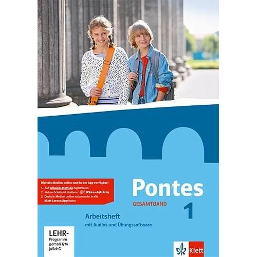 Pontes Gesamtband 1. Arbeitsheft mit Audios und Übungssoftware