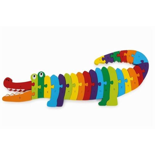 small foot 3425 - Puzzle Krokodil ABC - Legler