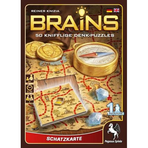Brains - Schatzkarte (Spiel) - Pegasus Spiele