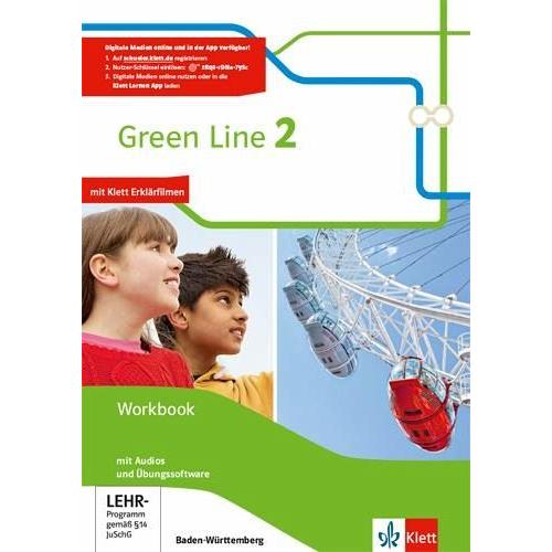 Green Line 2. Workbook mit Audios und Übungssoftware 6. Ausgabe Baden-Württemberg