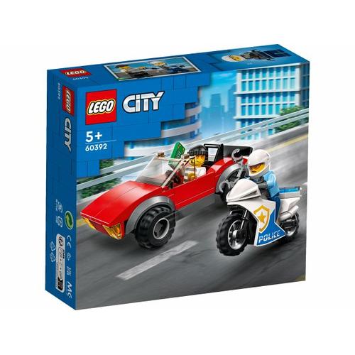 LEGO® City 60392 Verfolgungsjagd mit dem Polizeimotorrad - Lego
