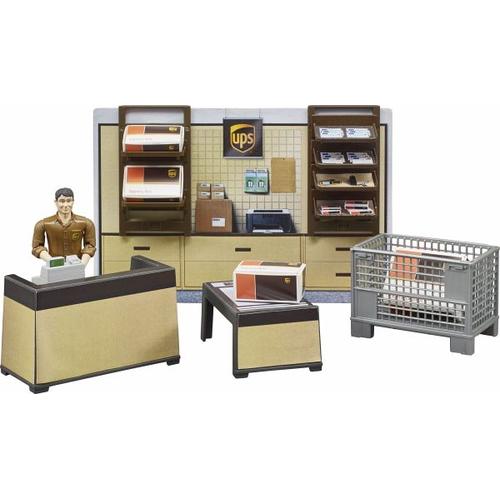Bruder 62250 bworld UPS Paketshop – Bruder Spielwaren GmbH & Co. K