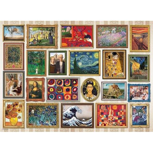 Eurographics 6000-5766 - Gemälde Collage, Puzzle, 1.000 Teile - Eurographics