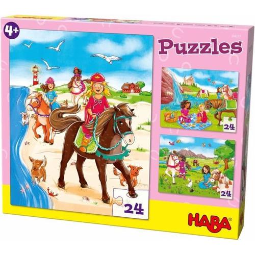 Puzzles Pferdefreundinnen (Kinderpuzzle) - HABA Sales GmbH & Co. KG