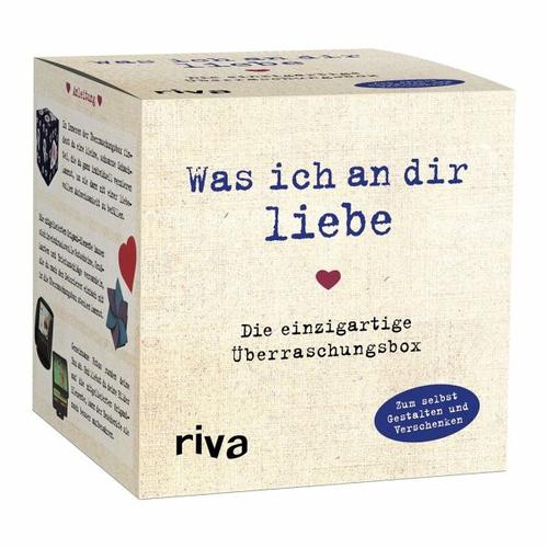 Was ich an dir liebe - Die einzigartige Überraschungsbox - riva Verlag