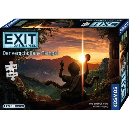 EXIT Das Spiel + Puzzle - Der verschollene Tempel (Spiel) - Kosmos Spiele