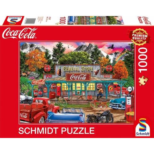 Schmidt 57597 - Coca Cola-Store, Puzzle, 1000 Teile - Schmidt Spiele