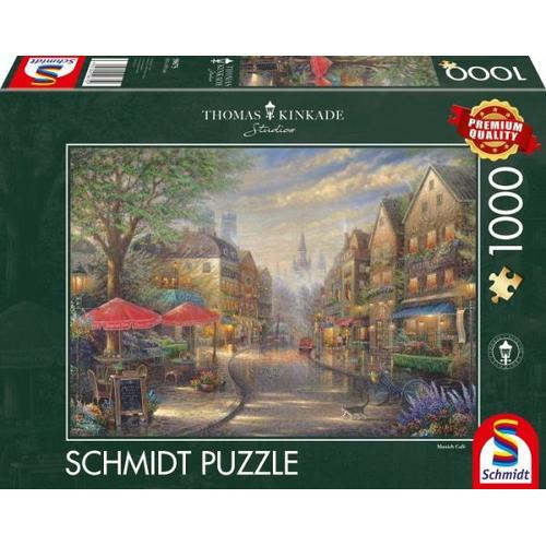 Cafe in München (Puzzle) - Schmidt Spiele