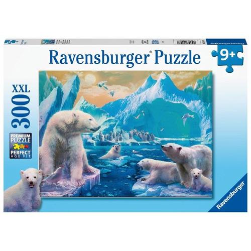 Ravensburger Kinderpuzzle - 12947 Im Reich der Eisbären - Tier-Puzzle für Kinder ab 9 Jahren, mit 300 Teilen im XXL-Format - Ravensburger Verlag