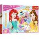 Disney Arielle die Meerjungfrau Glitterpuzzle, Bella und Arielle (Kinderpuzzle) - Trefl