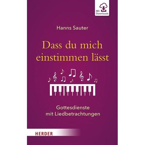Dass du mich einstimmen lässt – Hanns Sauter