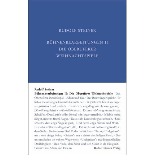 Bühnenbearbeitungen II – Rudolf Steiner