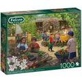 Jumbo 11380 - Falcon, Daniel Rodgers, The Vegetable Garden, Puzzle, 1000 Teile - Jumbo Spiele GmbH