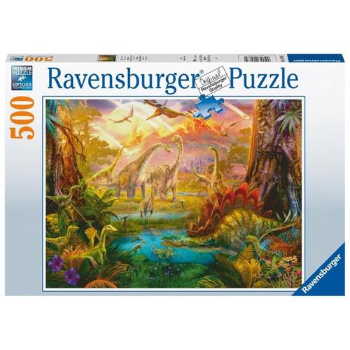 Ravensburger Puzzle - Im Dinoland - 500 Teile - Ravensburger Verlag