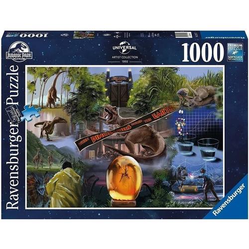 Ravensburger Puzzle 17147 – Jurassic Park – 1000 Teile Universal VAULT Puzzle für Erwachsene und Kinder ab 14 Jahren – Ravensburger Verlag