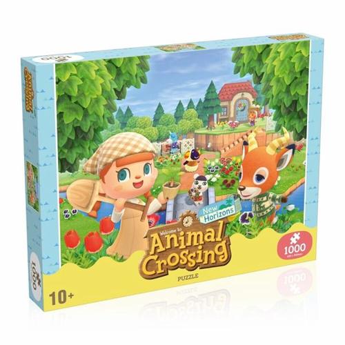 Winning Moves 04699 - Animal Crossing, Puzzle, 1000 Teile - Winning Moves