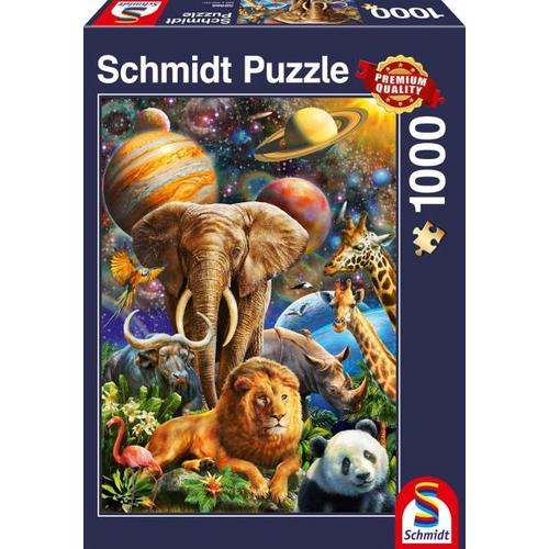 Schmidt 58988 - Wundervolles Universum, Puzzle, 1000 Teile - Schmidt Spiele