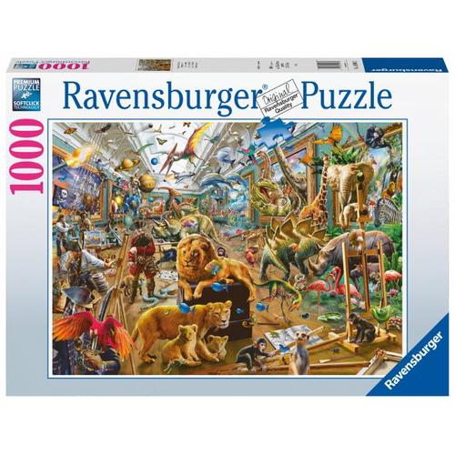 Ravensburger Puzzle - Chaos in der Galerie - 1000 Teile - Ravensburger Verlag