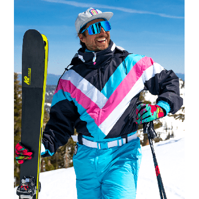 Men's Pastel Pro Ski Suit