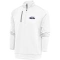 Men's Antigua White Capital City Go-Go Generation Quarter-Zip Pullover Top