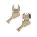 FAB Defense Top Mounted Deployable Front and Rear Sight for Left Hand FDE fx-frbsoslht