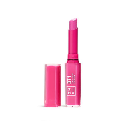 3INA - The Color Lip Glow Lippenstifte 1,6 g Nr. 371 - Hot Pink