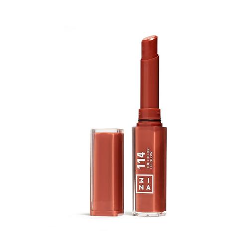 3INA - The Color Lip Glow Lippenstifte 1,6 g Nr. 114 - Terracotta Brown