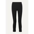 Veronica Beard - Cropped Stretch-crepe Skinny Pants - Black