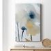 Red Barrel Studio® Blooming Wash I Premium Gallery Wrapped Canvas - Ready To Hang Canvas, in Blue/Gray/White | 18 H x 12 W x 1 D in | Wayfair