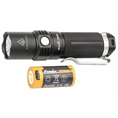 FENIX LIGHTING PD25RSTBK Mini Flashlight,3.70