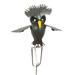 Ready Set Glam! HIMIWAY Wind Chimes for Gifts Flapping Metal Brown Gray Owl Yard Stake Rocking Wind Whirly-Gig Garden Art