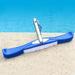 Up to 65% Off Aoujea Pool Brush 18 Inch Floor & Wall Pool Brush Aluminum Clip Handle Durable Nylon Bristles For Cleaning Of Swimming Pool Wall & Tile & Floor Cleaning Supplies on Clearance