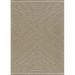 Couristan Naturalistic Rattan Indoor/ Outdoor Area Rug Natural-Cream 5 3 x 7 6