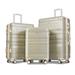 Expandable ABS Hardshell Lightweight Durable Suitcase sets w/ TSA Lock,3 Piece Set