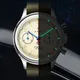 SEAKOSS-Montres-bracelets mécaniques Shoous pour homme chronographe en verre acrylique mouvement