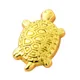 Tortue argentée japonaise Temple Asakusa petite tortue dorée garde prière porte-bonheur