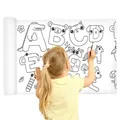 Kids Drawing Paper Roll DIY Color Filling Paper Continuous Coloring Paper Roll Perfect Travel