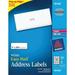 Avery Products Laser & Inkjet 1 In. x 2-5-8 In. White Mailing Labels (300-Pack) 18160 970596