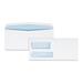 Quality Park-Double Window Security-Tinted Check Envelope #9 Commercial Flap Gummed Closure 3.88 x 8.88 White 500/Box