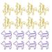 Bookmark Clips 20Pcs Animal Shaped Bookmark Clips Durable Paper Clips For Home Office