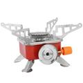 Outdoor Portable Folding Stove Camping Stove Small Square Cassette Stove