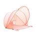 Beach Tent Baby Travel Tent Easy Setup Breathable Camping Playground Outdoor Toys Kids Play Tent for Children Picnic Backyard Pink