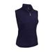 Monterey Club Women s Melange Jersey Performance Sport Top Sleeveless Golf Polo Shirt #2363